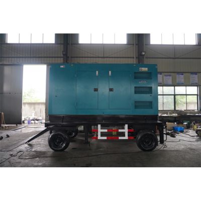 四轮移动静音柴油发电机组
