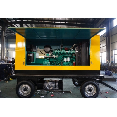 移动拖车柴油发电机组